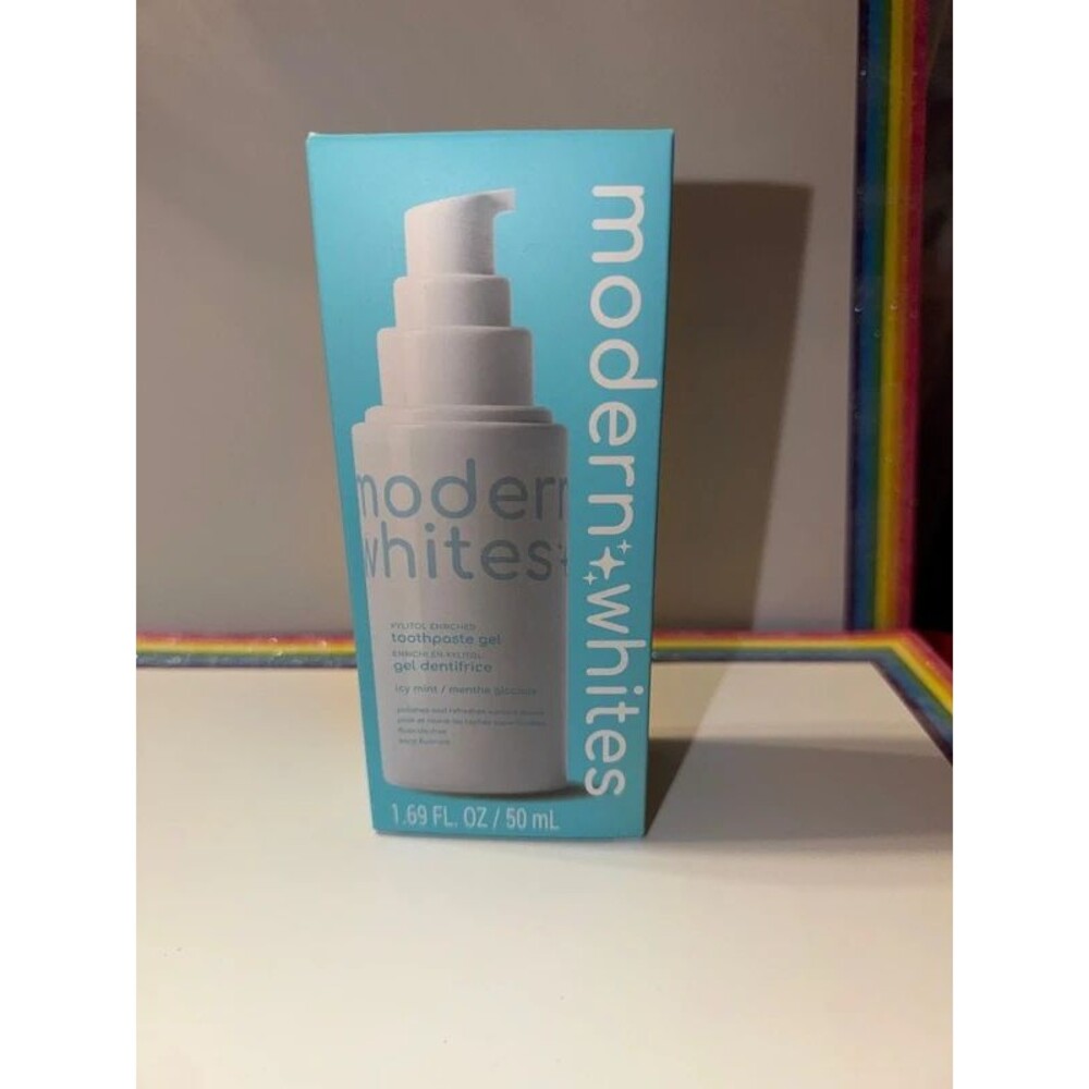 Modern whites, toothpaste gel